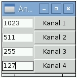 I2C-Analog-Output Modul ansteuern