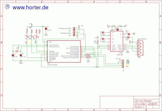 Schaltplan fr I2C-RS232-Modem 2