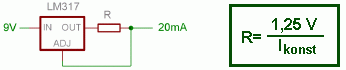 Schaltung Konstandstromquelle